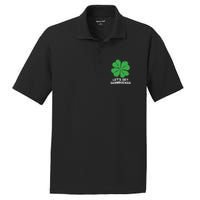 Lets Get Shamrocked Funny Saying PosiCharge RacerMesh Polo