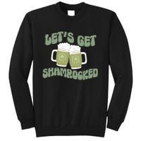 Let's Get Shamrocked Lucky Clover Drinking Team Saint Patrick's Day Sweatshirt