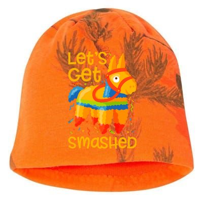 LetS Get Smashed Funny Pinata Cinco De Mayo Gift Kati - Camo Knit Beanie