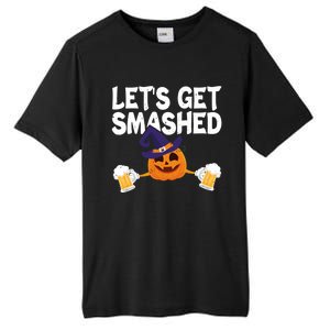 LetS Get Smashed Halloween Pumpkin Spooky Ing Great Gift Tall Fusion ChromaSoft Performance T-Shirt