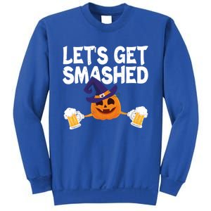 LetS Get Smashed Halloween Pumpkin Spooky Ing Great Gift Sweatshirt