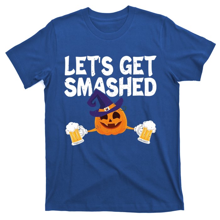 LetS Get Smashed Halloween Pumpkin Spooky Ing Great Gift T-Shirt