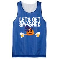 LetS Get Smashed Halloween Pumpkin Spooky Ing Great Gift Mesh Reversible Basketball Jersey Tank