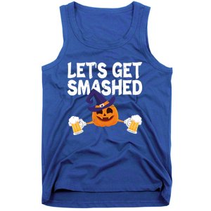 LetS Get Smashed Halloween Pumpkin Spooky Ing Great Gift Tank Top