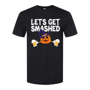 LetS Get Smashed Halloween Pumpkin Spooky Ing Great Gift Softstyle CVC T-Shirt