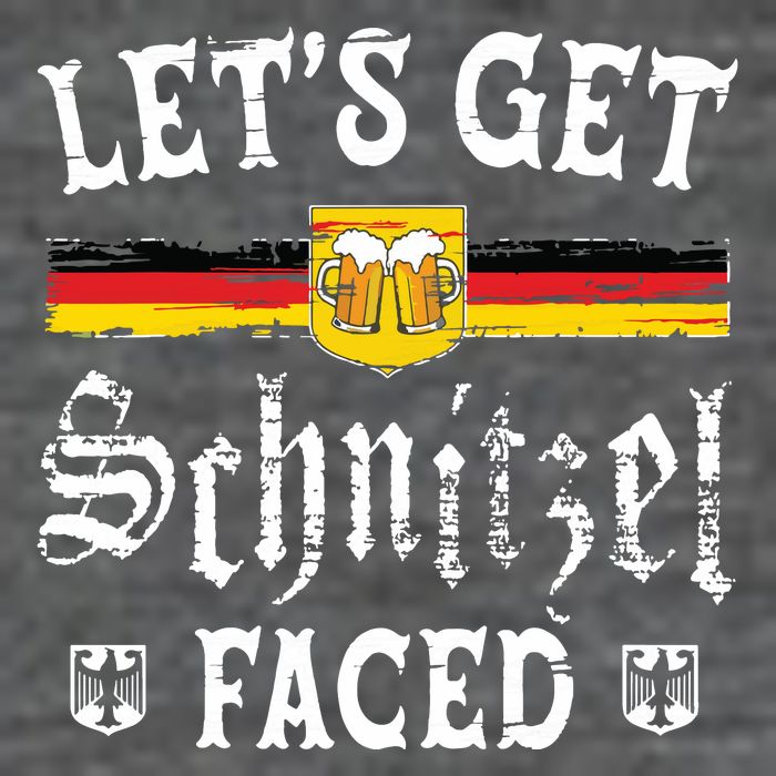 Lets Get Schnitzel Faced Funny Oktoberfest Backpack