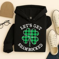 Let's Get Shamrocked: St. Patrick's Day Design With Clover Hoodie