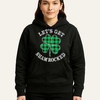 Let's Get Shamrocked: St. Patrick's Day Design With Clover Hoodie