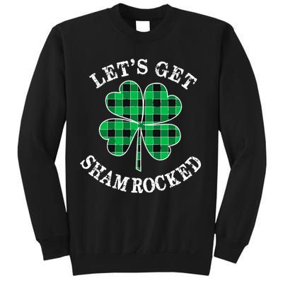 Let's Get Shamrocked: St. Patrick's Day Design With Clover Sweatshirt