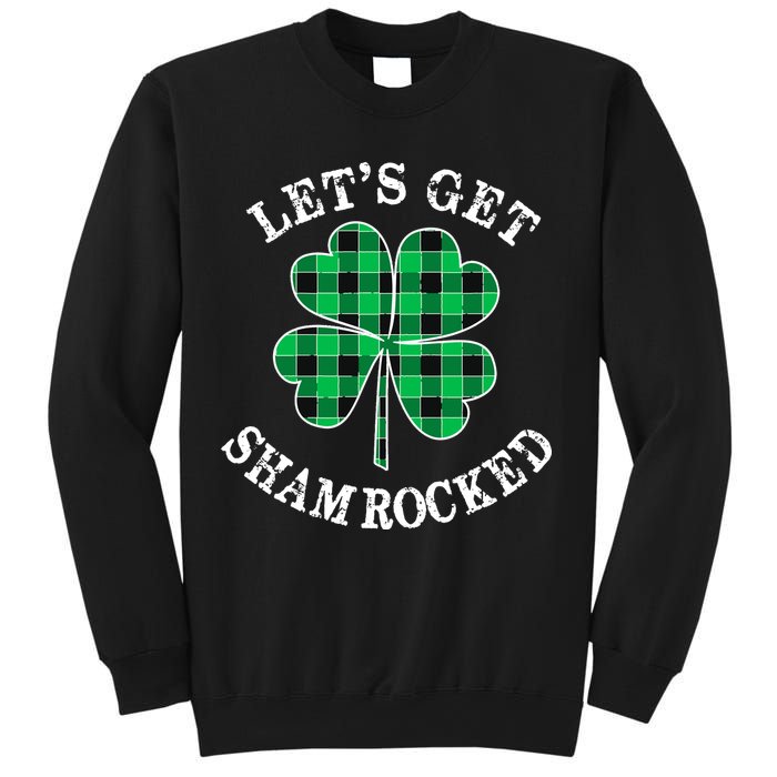 Let's Get Shamrocked: St. Patrick's Day Design With Clover Sweatshirt