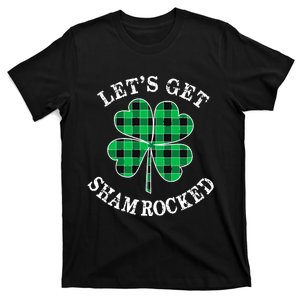 Let's Get Shamrocked: St. Patrick's Day Design With Clover T-Shirt