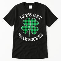 Let's Get Shamrocked: St. Patrick's Day Design With Clover Tall T-Shirt