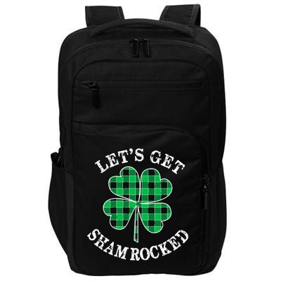 Let's Get Shamrocked: St. Patrick's Day Design With Clover Impact Tech Backpack
