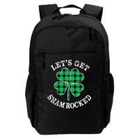 Let's Get Shamrocked: St. Patrick's Day Design With Clover Daily Commute Backpack