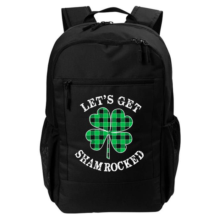 Let's Get Shamrocked: St. Patrick's Day Design With Clover Daily Commute Backpack