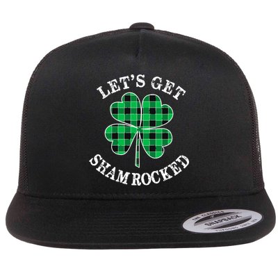 Let's Get Shamrocked: St. Patrick's Day Design With Clover Flatbill Hat