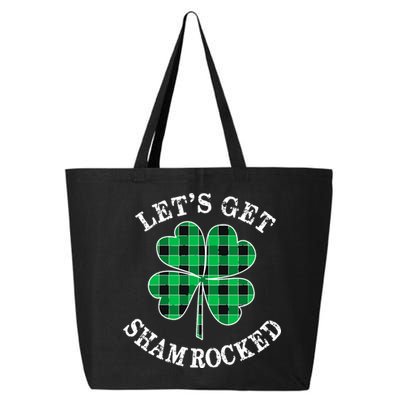 Let's Get Shamrocked: St. Patrick's Day Design With Clover 25L Jumbo Tote