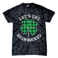 Let's Get Shamrocked: St. Patrick's Day Design With Clover Tie-Dye T-Shirt