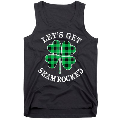 Let's Get Shamrocked: St. Patrick's Day Design With Clover Tank Top