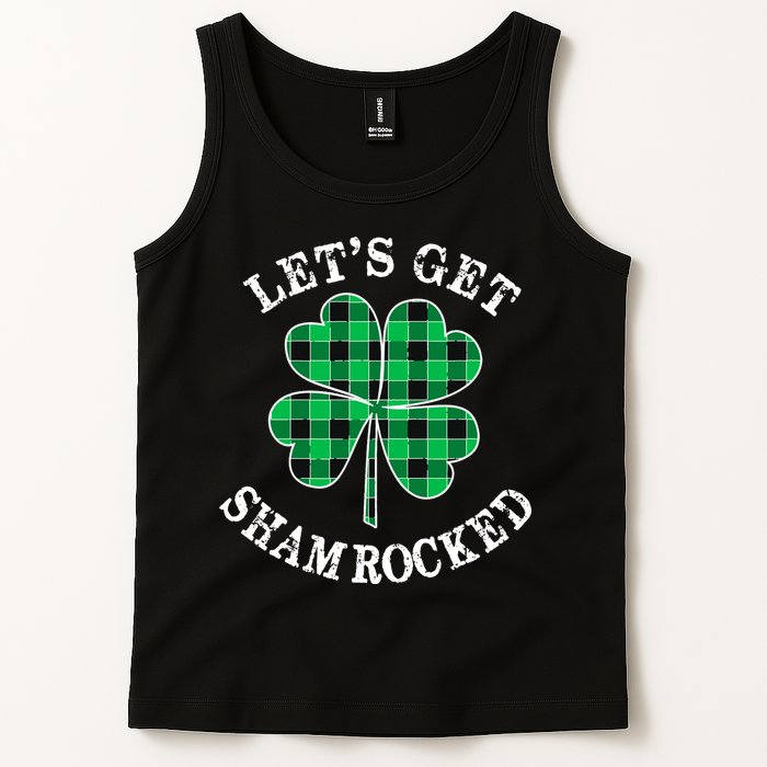 Let's Get Shamrocked: St. Patrick's Day Design With Clover Tank Top