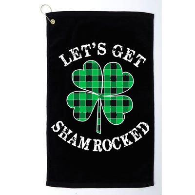 Let's Get Shamrocked: St. Patrick's Day Design With Clover Golf Towel
