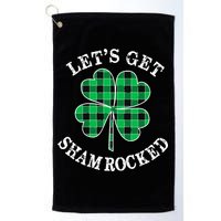 Let's Get Shamrocked: St. Patrick's Day Design With Clover Golf Towel