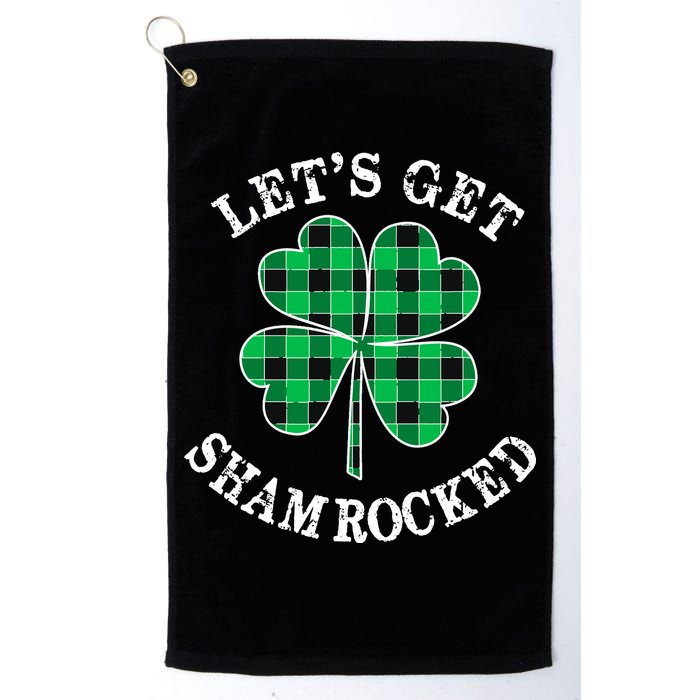 Let's Get Shamrocked: St. Patrick's Day Design With Clover Golf Towel