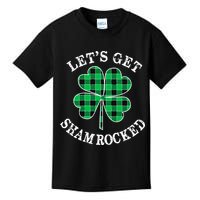 Let's Get Shamrocked: St. Patrick's Day Design With Clover Kids T-Shirt