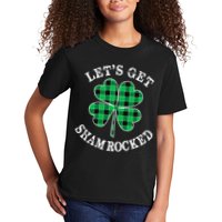 Let's Get Shamrocked: St. Patrick's Day Design With Clover Kids T-Shirt