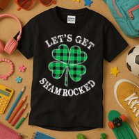 Let's Get Shamrocked: St. Patrick's Day Design With Clover Kids T-Shirt