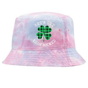 Let's Get Shamrocked: St. Patrick's Day Design With Clover Tie-Dyed Bucket Hat