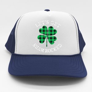 Let's Get Shamrocked: St. Patrick's Day Design With Clover Trucker Hat