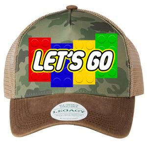 Let's Go Spoof Parody Logo Legacy Tie Dye Trucker Hat