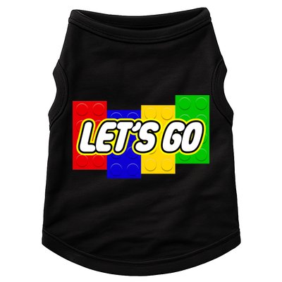 Let's Go Spoof Parody Logo Doggie Tank