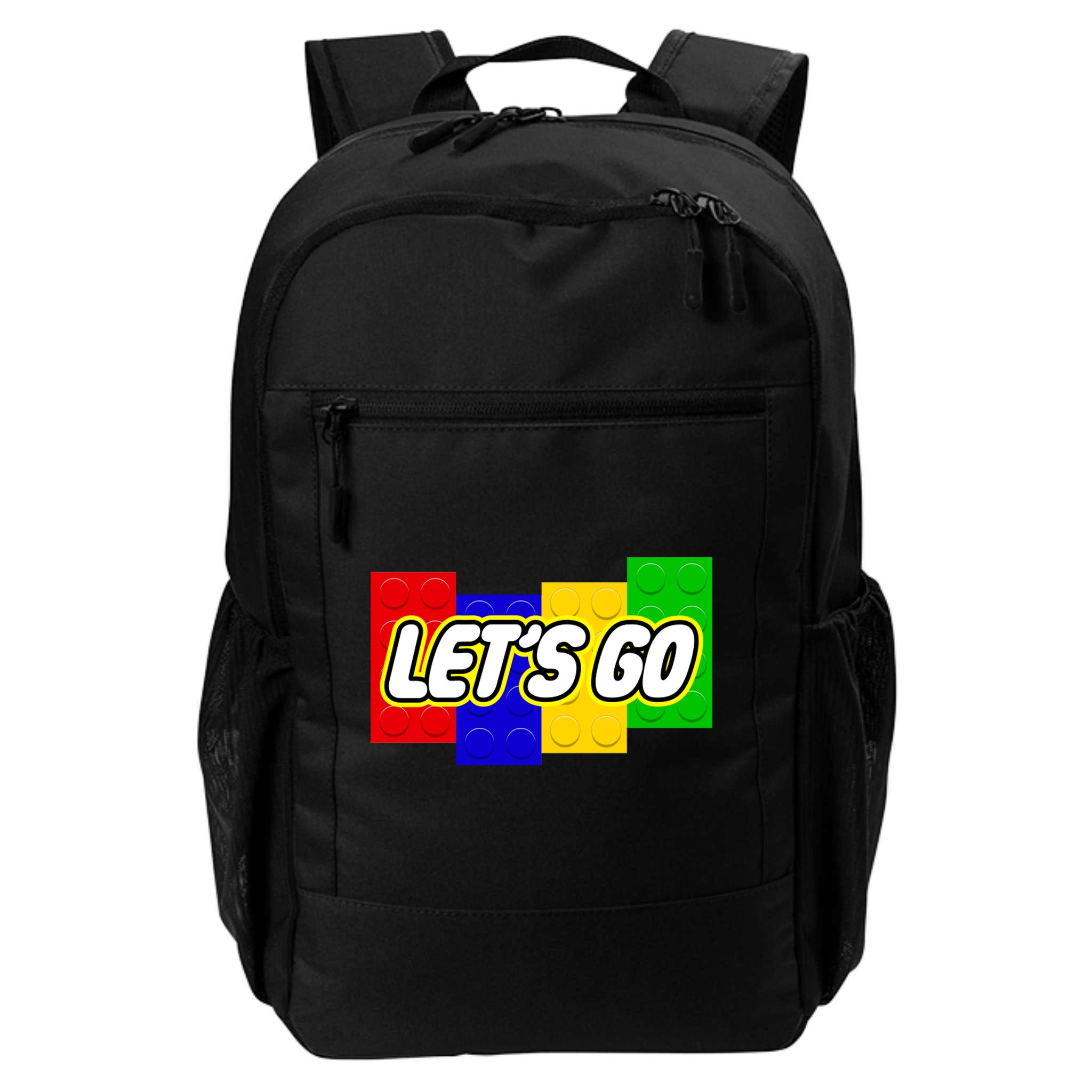Let's Go Spoof Parody Logo Backpack