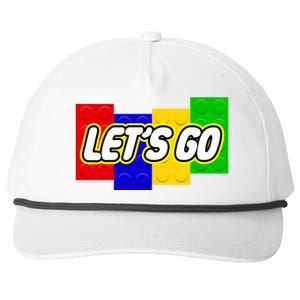 Let's Go Spoof Parody Logo Snapback Five-Panel Rope Hat