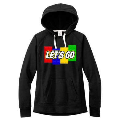 Let's Go Spoof Parody Logo Women's Fleece Hoodie