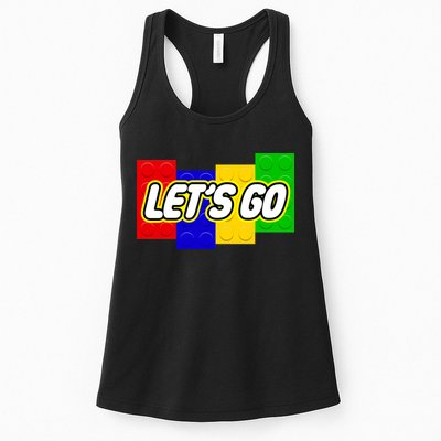 Let's Go Spoof Parody Logo Womens Tank Top