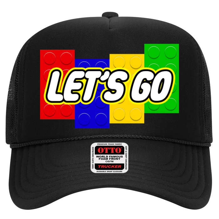 Let's Go Spoof Parody Logo Trucker Hat