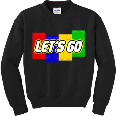 Let's Go Spoof Parody Logo Kids Sweatshirt