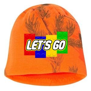 Let's Go Spoof Parody Logo Kati - Camo Knit Beanie