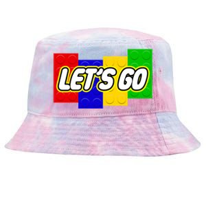 Let's Go Spoof Parody Logo Tie-Dyed Bucket Hat