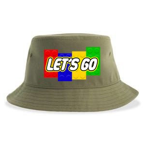 Let's Go Spoof Parody Logo Sustainable Bucket Hat