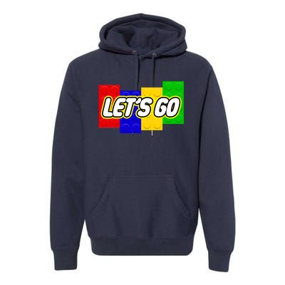 Let's Go Spoof Parody Logo Premium Hoodie