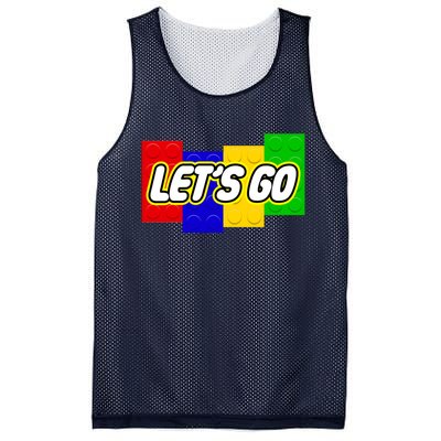 Let's Go Spoof Parody Logo Mesh Reversible Basketball Jersey Tank