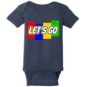 Let's Go Spoof Parody Logo Baby Bodysuit