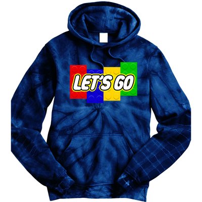 Let's Go Spoof Parody Logo Tie Dye Hoodie