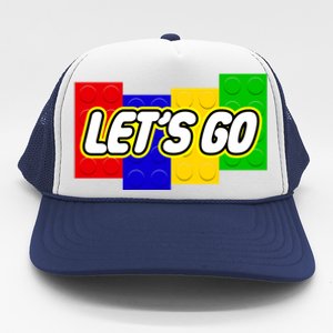 Let's Go Spoof Parody Logo Trucker Hat