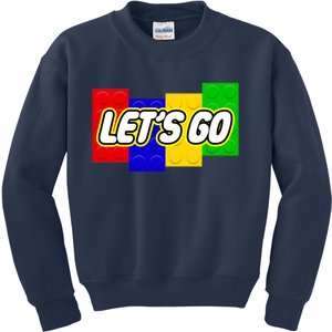 Let's Go Spoof Parody Logo Kids Sweatshirt