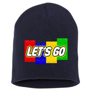 Let's Go Spoof Parody Logo Short Acrylic Beanie